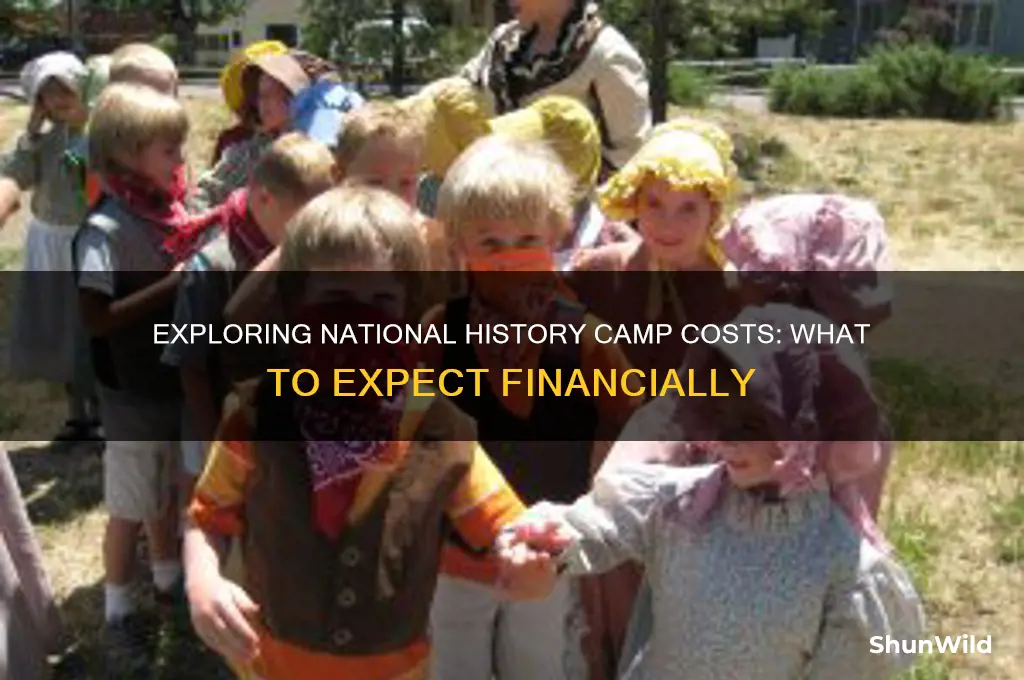 how much is national history camp