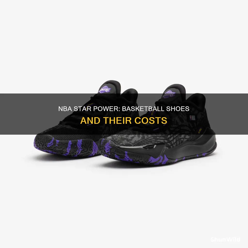how much is nba basketball shoes