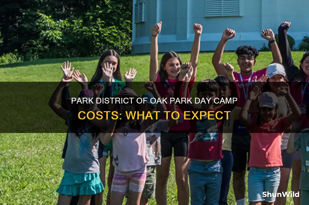 how much is park district of oak park day camp