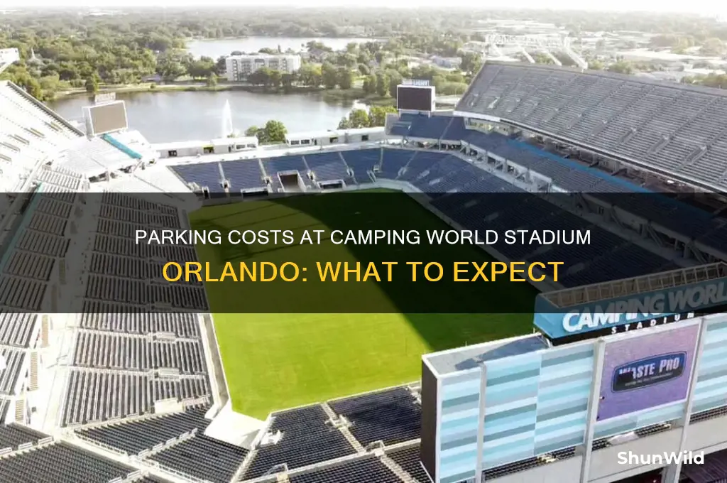 how much is parking at camping world stadium orlando