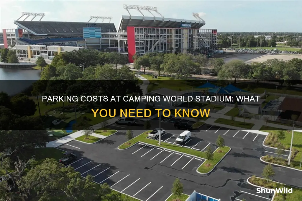 how much is parking at camping world stadium
