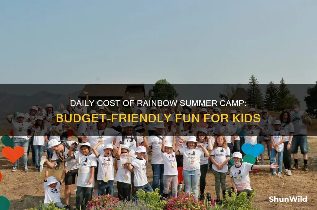 how much is per day rainbow summer camp