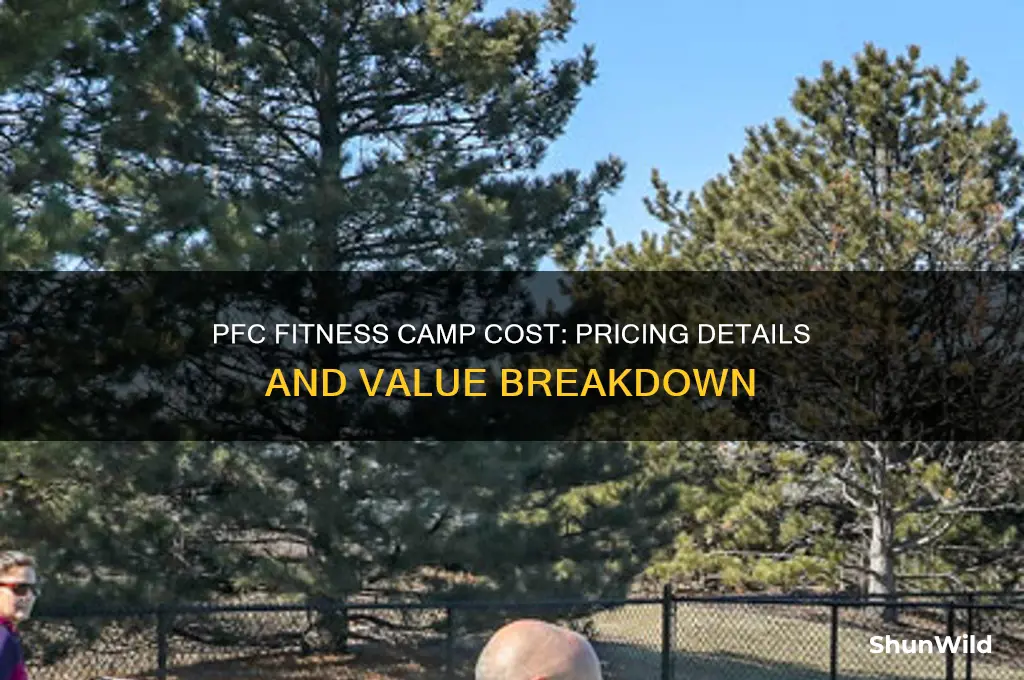 how much is pfc fitness camp