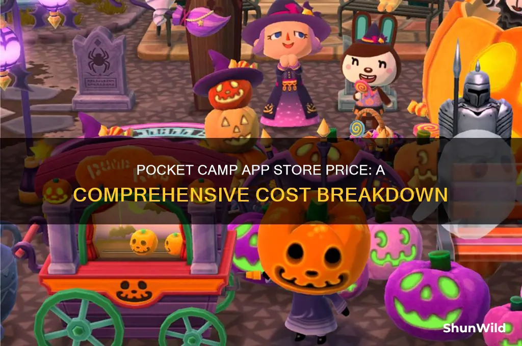 how much is pocket camp appke store