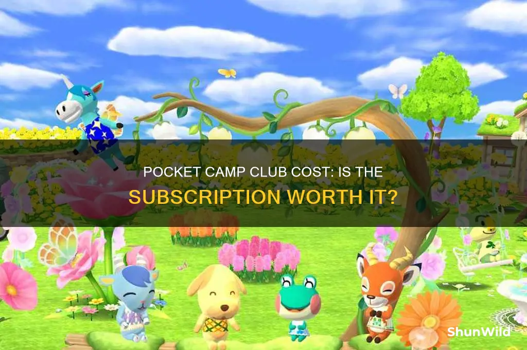 how much is pocket camp club