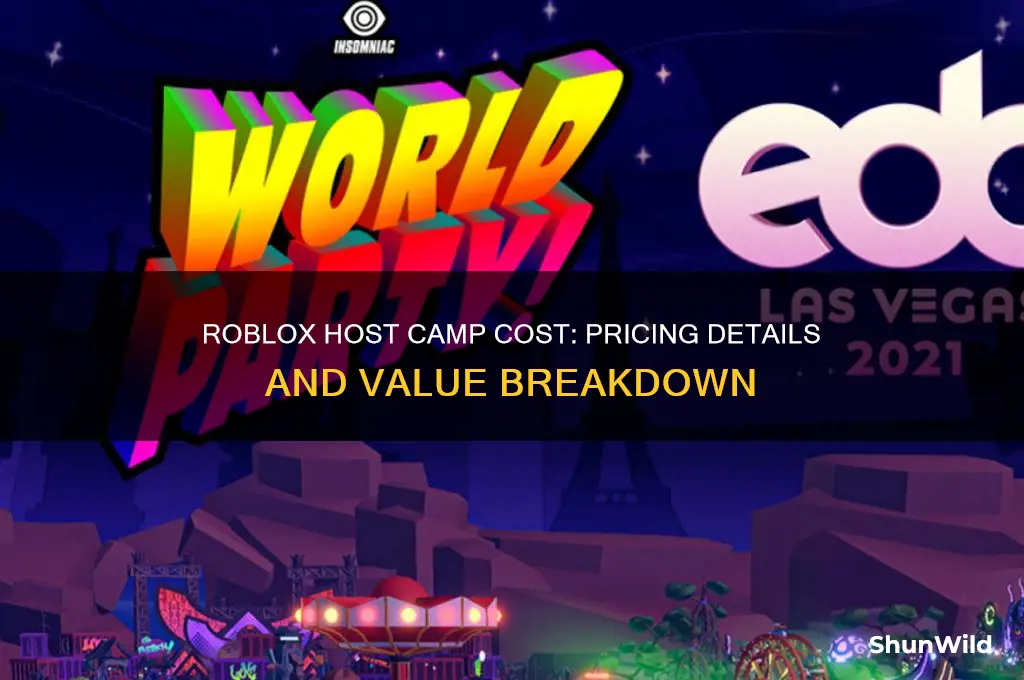 how much is robuilt host camp