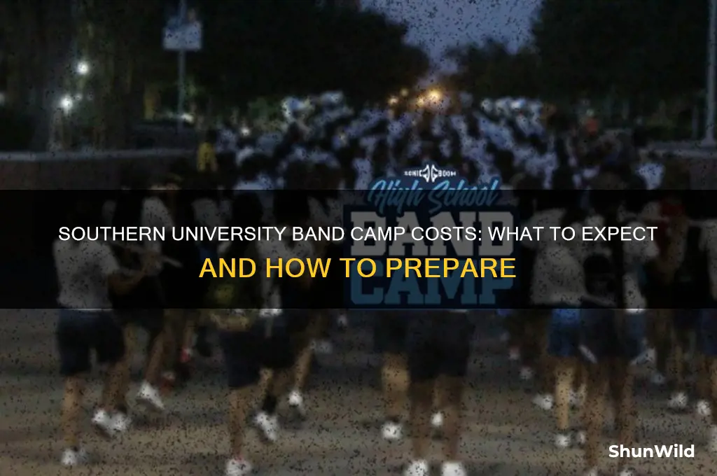 how much is southern university band camp