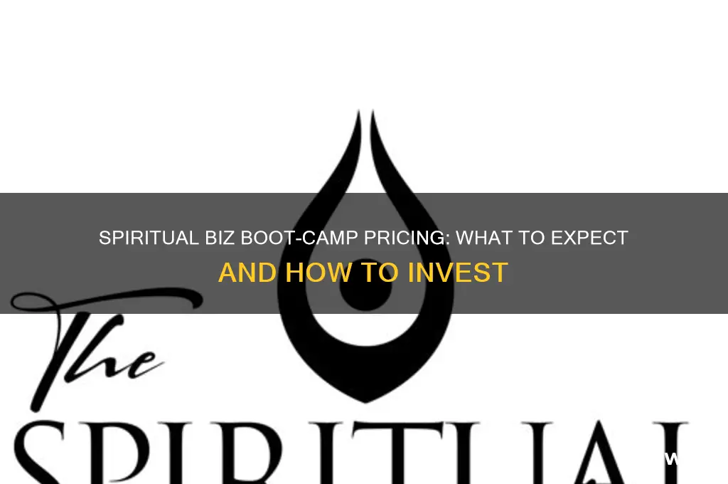 how much is spiritual biz boot-camp