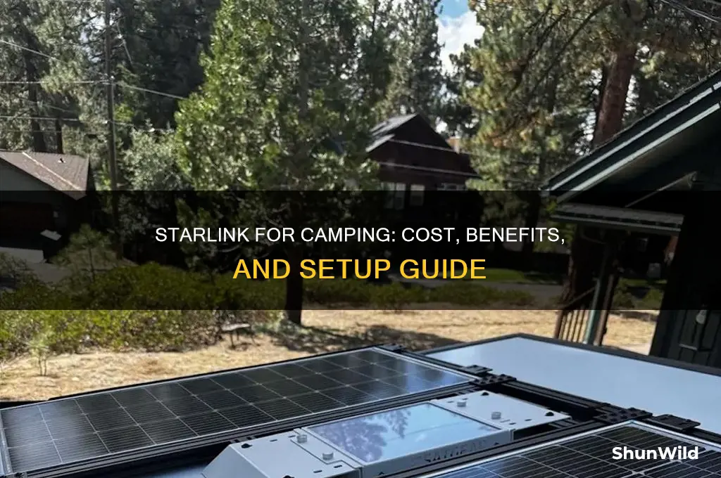 how much is starlink for camping