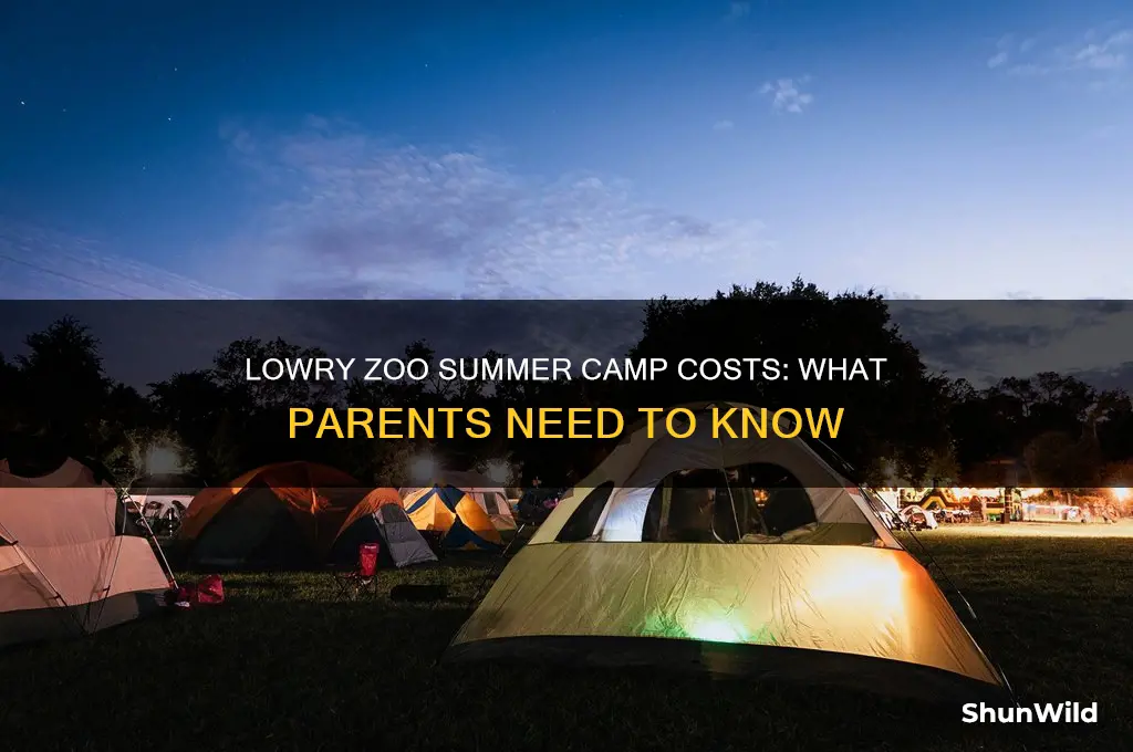 how much is summer camp at lowry zoo
