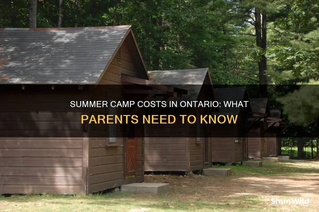 how much is summer camp in ontario