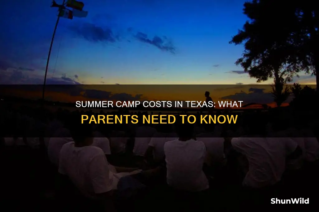 how much is summer camp in texas