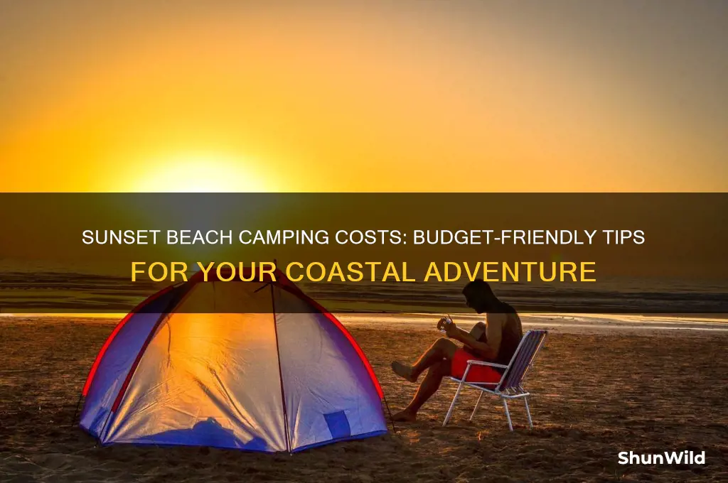 how much is sunset beach camping