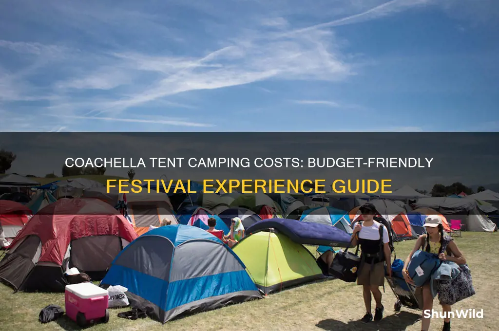 how much is tent camping at coachella