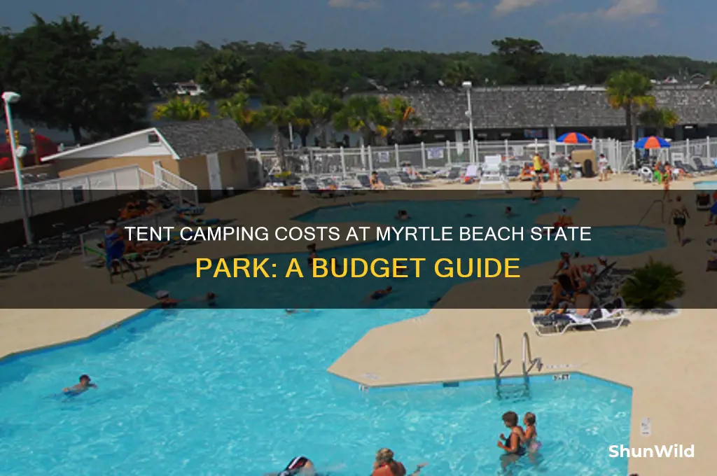 how much is tent camping at myrtle beach state park