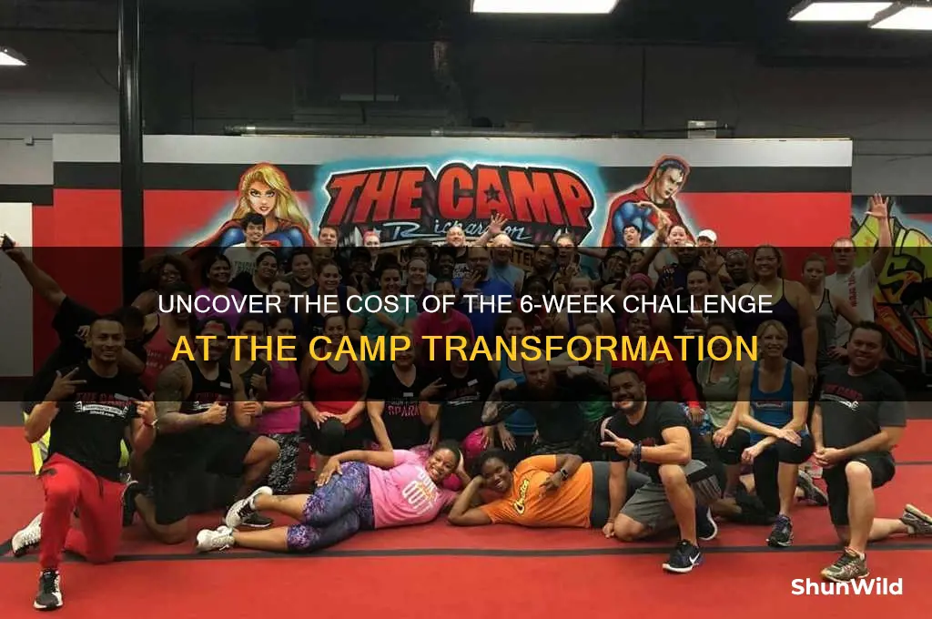 how much is the 6 week challenge at the camp