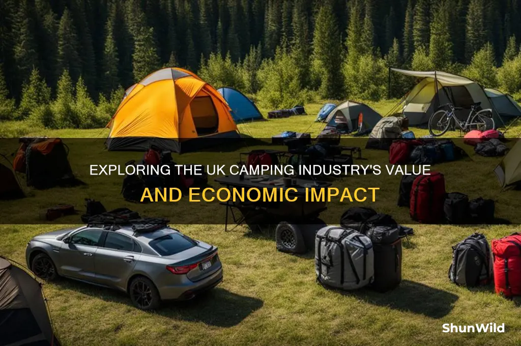 how much is the camping industry worth in the uk