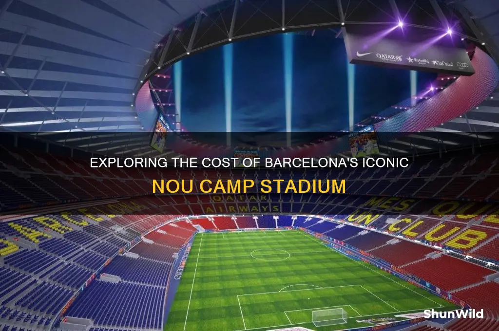 how much is the cost of barcelona nou camp