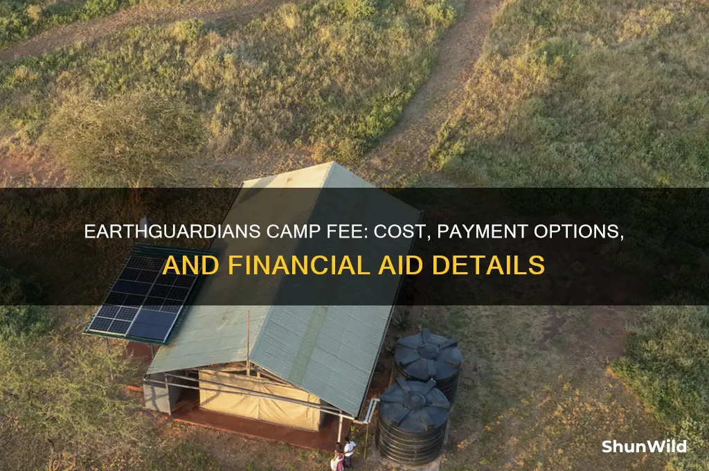 how much is the earthguardians camp fee