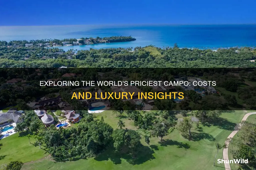 how much is the expensive is campo in the world