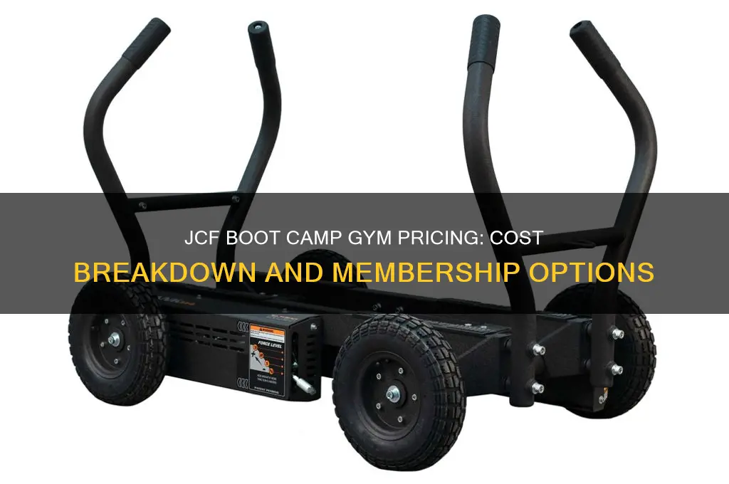 how much is the jcf boot camp gym