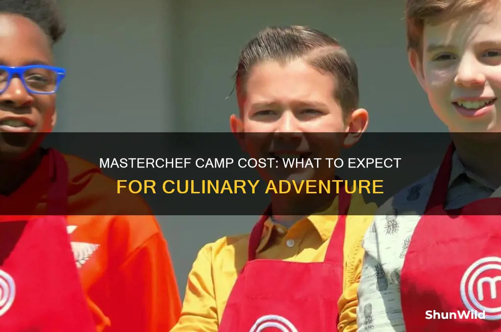 how much is the master chef camp