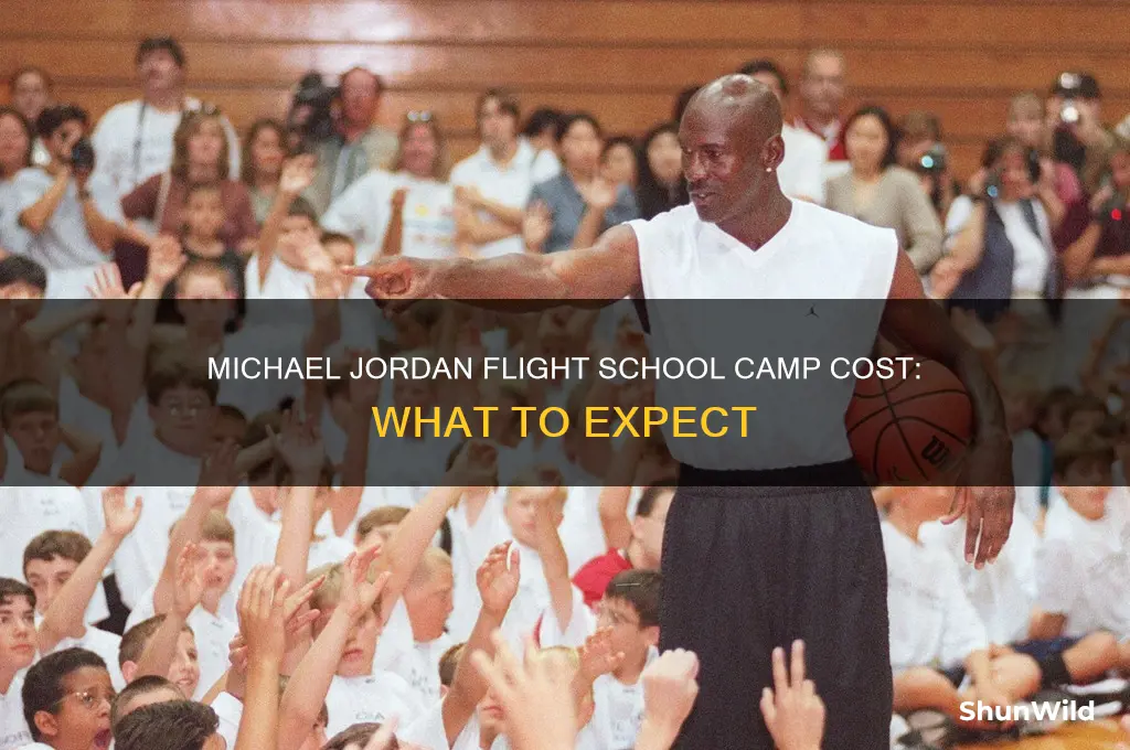 how much is the michael jordan flight school camp cost