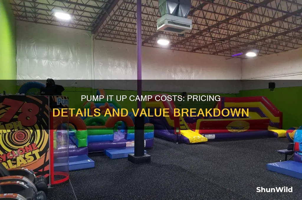 how much is the pump it up camp