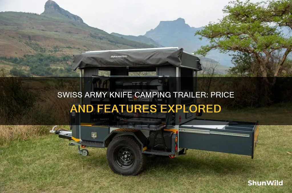 how much is the swiss army knife camping trailer