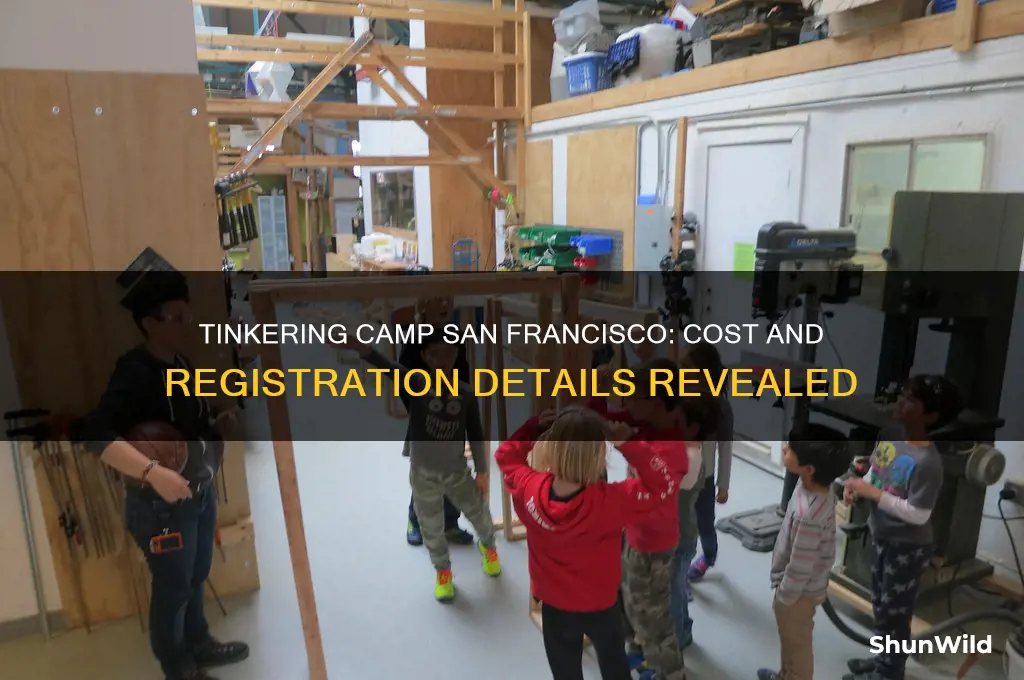 how much is tinkering camp in san fransisco