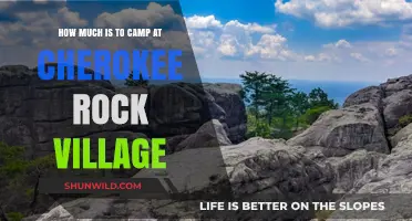Cherokee Rock Village Camping Costs: A Complete Guide for Campers