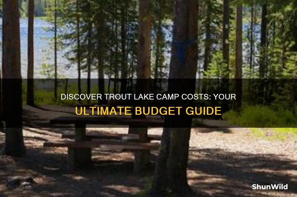 how much is trout lake camp