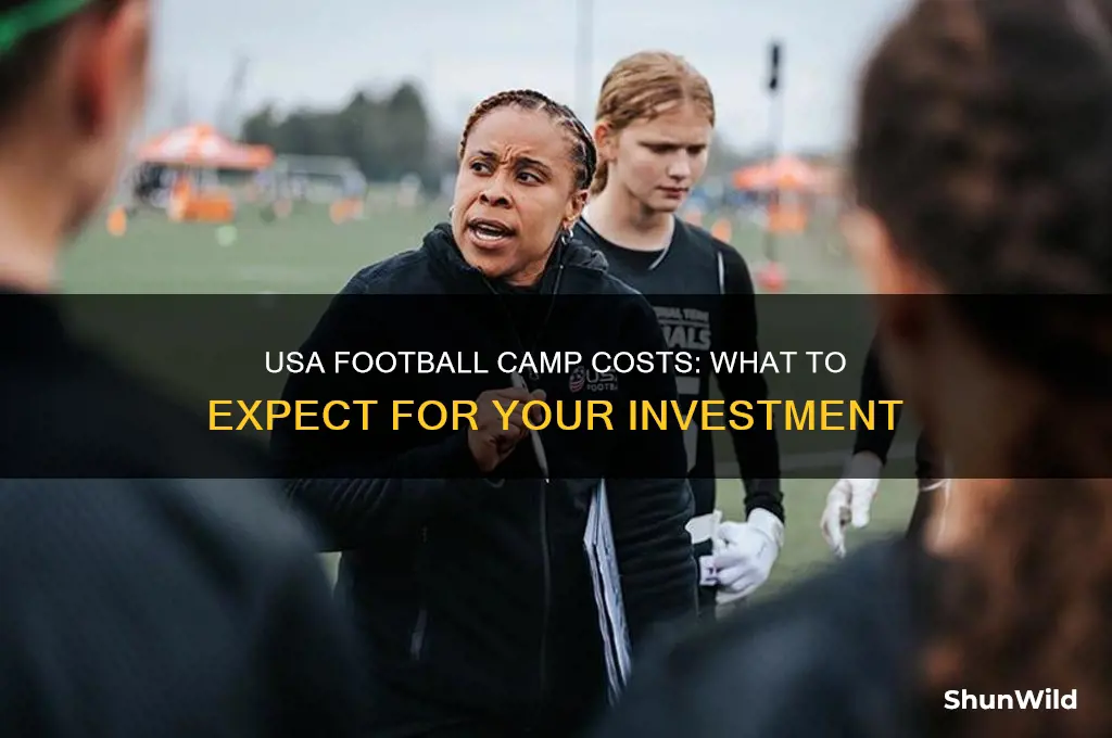 how much is usa football camp
