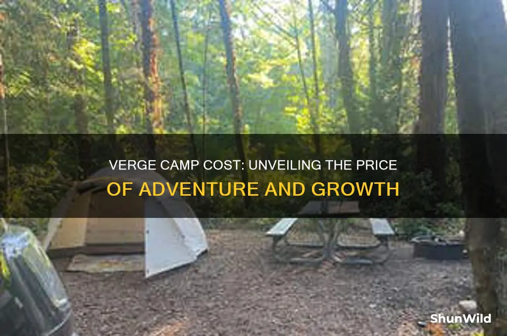 how much is verge camp