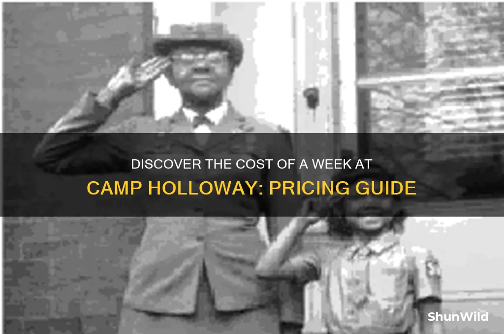 how much is week at camp holloway