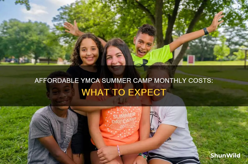 how much is ymca summer camp per month