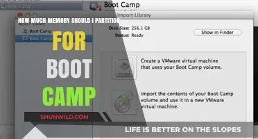 Optimal Boot Camp Partition Size: Memory Allocation Guide for Windows on Mac