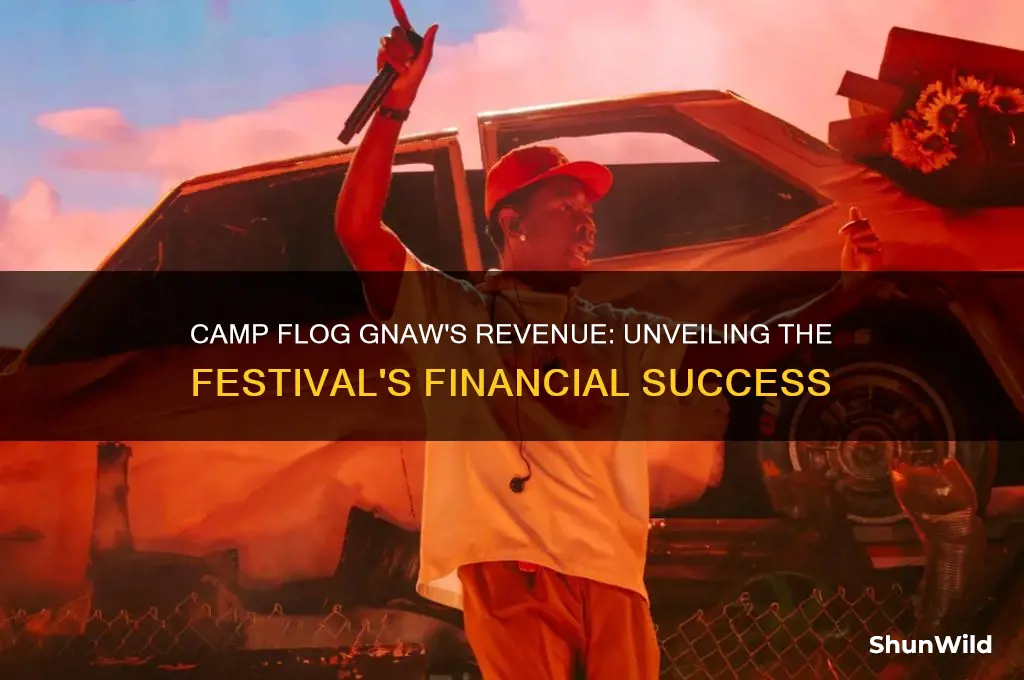 how much money did camp flog gnaw make