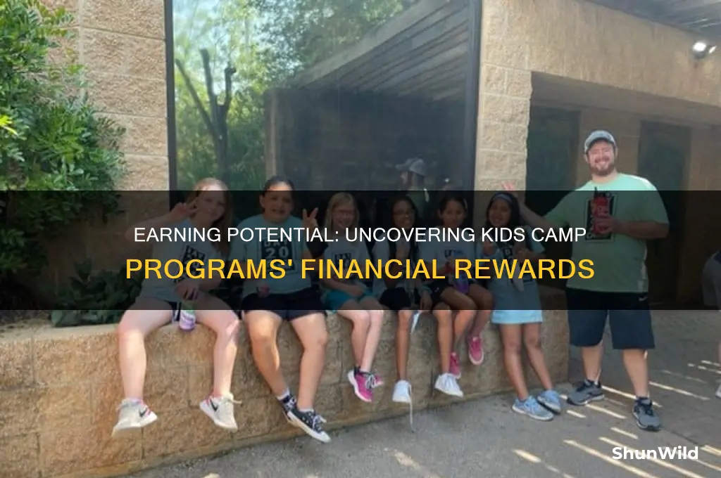 how much money do people make on kids camps programs