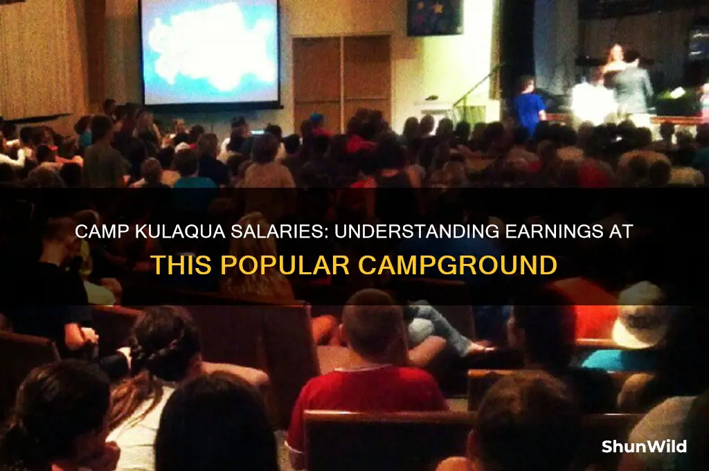 how much money do you make working at camp kulaqua