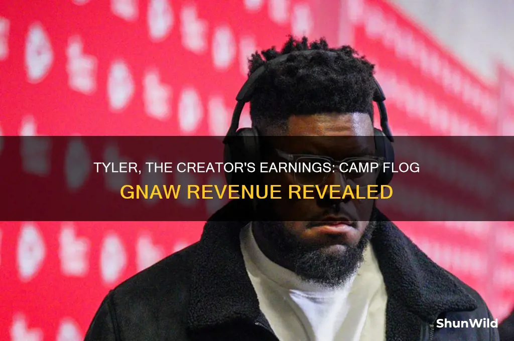 how much money does tyler make from camp flog gnaw