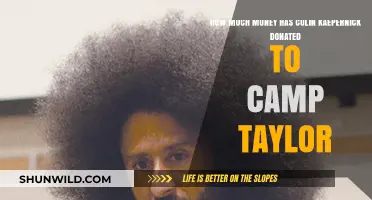 Colin Kaepernick's Generosity: Camp Taylor Donation Amount Revealed