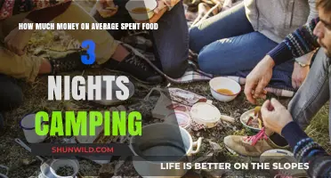Average Camping Food Costs: Budgeting for 3 Nights Outdoors
