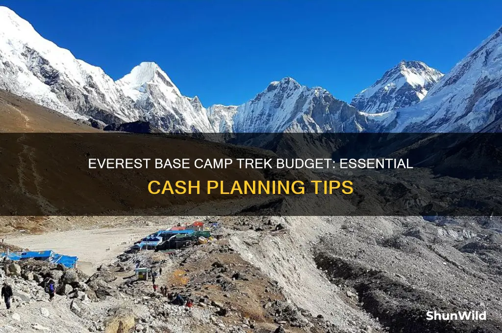how much money to take on everest base camp trek