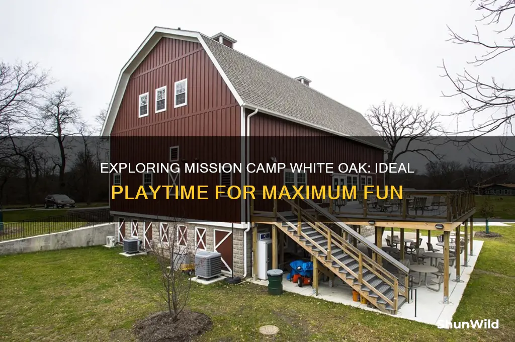 how much playtime is mission camp white oak