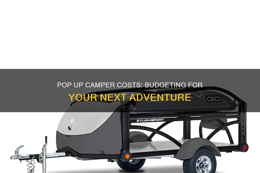 how much pop up camper