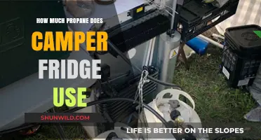 Propane Usage for Camper Fridges: Efficient Cooling Tips and Estimates