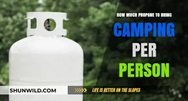 Propane Planning for Camping: How Much to Pack per Person