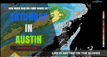 Saturday's Rainfall at Camp Mabry: Austin's Weather Update