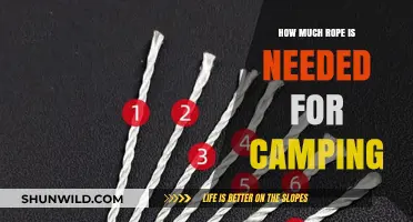 Essential Camping Gear: Calculating the Right Amount of Rope for Your Trip